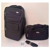 2 psc - Samsonite & Ricardo suit cases