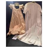 Antique / Vintage Long Christening Gown & Nightgown