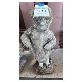 Concrete Statue Little Boy