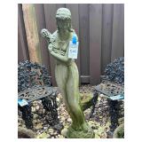 Tall Concrete Lady Statue