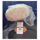 Hat - Pill Box Feather Hat with a Veil y Walter King