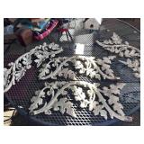 Cast Iron - Oak Leaf & Acorns Pieces