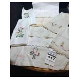 Vintage Embroider Towels & Pillow Cases