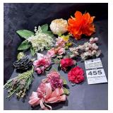 Silk Flower Pins For Hats