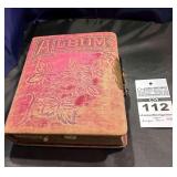 Antique Photo Album with content