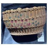 Antique Basket with a wooden bottom
