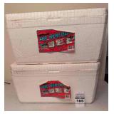 2 - Heavy Duty Ice Chests - 45 Qt