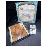 Vintage / Antique in Box Handkerchiefs