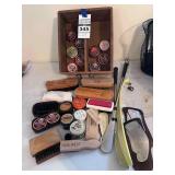 Vintage / Antique Shoe Shining Supplies