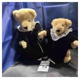 2 - Vanderbear Mom / Daughter in Black Dresses