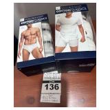 New in the Box - Tommy Hilfiger (3) T-Shirts & (4) Briefs  - Large