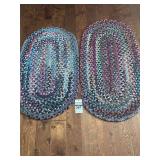 Vintage/Antique - 2 - Braided Oval Rugs
