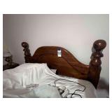 Cannon Ball Bed (Head & Footboard with Slates)