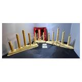 3 - Vintage Electric Window Candoliers