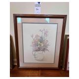 Picture - Floral Watercolor Mary Bertrand