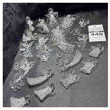 Christmas Ornaments - Angels Crystal, Glass, & Mirrors