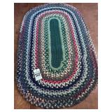 Vintage/Antique Braided Rug