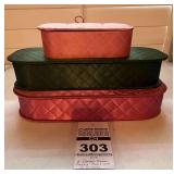 3 - Quilted Satin Box