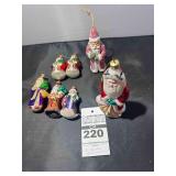 Vintage /Antique Santa Ornaments (7)
