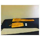 Tooled Leather Rifle Case and Handgun Case and Soft Rifle Case