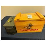 Muzzleloading Supplies - Bullets, Primers, and Black Powder w/Ammo Box