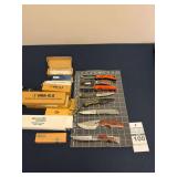 Collection of Hunting and Pocket Knives: NRA, Gerber, Browning, Ducks Unlimited