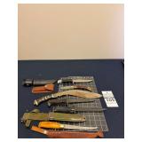 Assorted Collection of Knives - Buck, Cudeman, Military Bayonets, and More