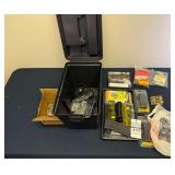 Firearm Accessories, Levenhuk Monocular, and Cleaning Supplies