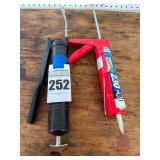 Lot of Two Grease and Caulk Guns