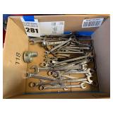 Box Lot of Various Wrenches - Snap-On, Matco, and More