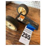 Lawn Mower Wheels with Mounting Bracket