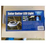 Solar Gutter LED Lights - 4 Piece Set
