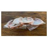 Set of Three Copper Tone Magnetic Bracelets