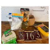 Household Items: Magic Mitt, Fillet Glove, Poly Rope, Numbers