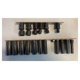 Socket Set with Deep Well and Swivel Sockets