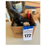 Variety of Hand Tools - Paint Scrapers, Brush, and More