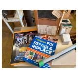 Mixed Lot: 1968 Camaro Wiring Diagram, Handyman Repair Book, Pepsi 300 Program, Pressure Switch, Netgear, and More