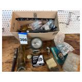 Box Lot of Assorted Automotive Parts and Accessories