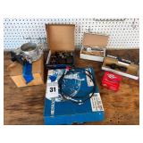 Automotive Parts Lot - Throttle Body, Brake Pads, Pilot Bearing Puller Attachment, Speedometer Cable