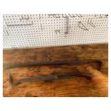 Two Assorted Crowbars