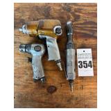 Assorted Air Tools - Impact, Ratchet, Hammer