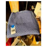 Blue Quilted Moving Blanket