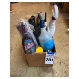 Lot of Automotive Cleaning and Maintenance Supplies