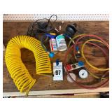 Auto A/C Recharge and Service Tools