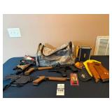 Assorted Firearms, Magazines, Holsters and NRA Bag