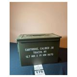 Caliber .50 Tracer M1 Ammunition Can