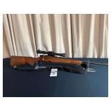 Rifle with Weaver V7-II W USA Scope and Micro-Trac Scope