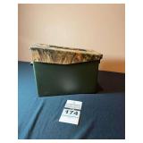 Metal Ammo Box with Camo Pattern Lid