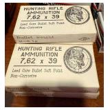 7.62 x 39 Hunting Rifle Ammunition