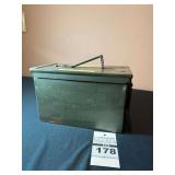 Military Metal Ammunition Box
